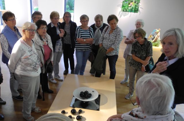 kfd Herz-Jesu zu Gast im Glasmuseum Coesfeld-Lette